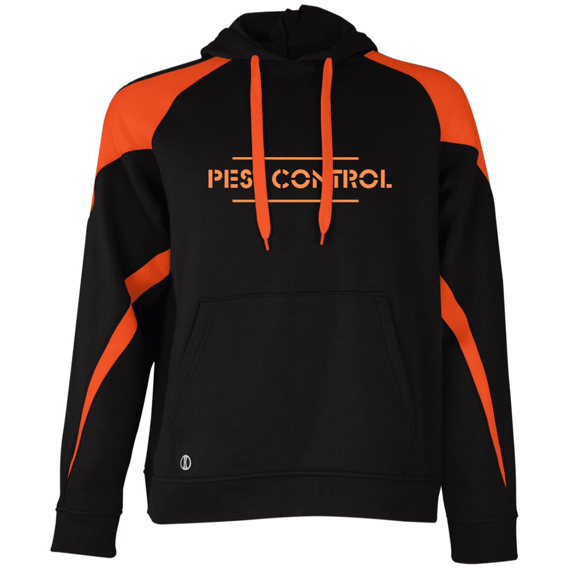 Athletic Colorblock Fleece Hoodie - PEST CONTROL