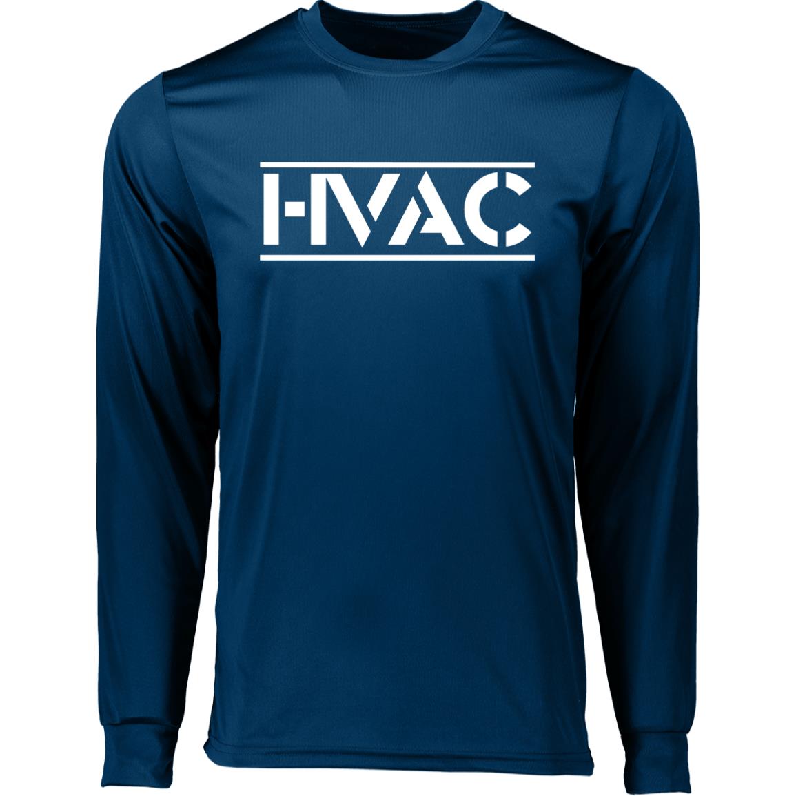 HVAC  Long Sleeve Moisture-Wicking Tee