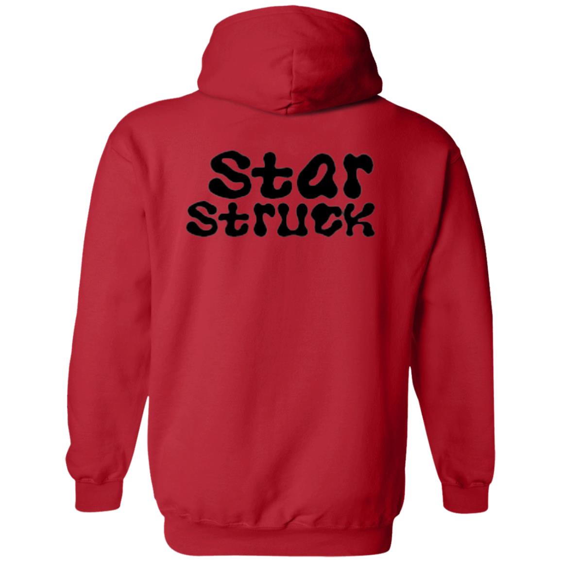 STAR STRUCK Pullover Hoodie front & Back