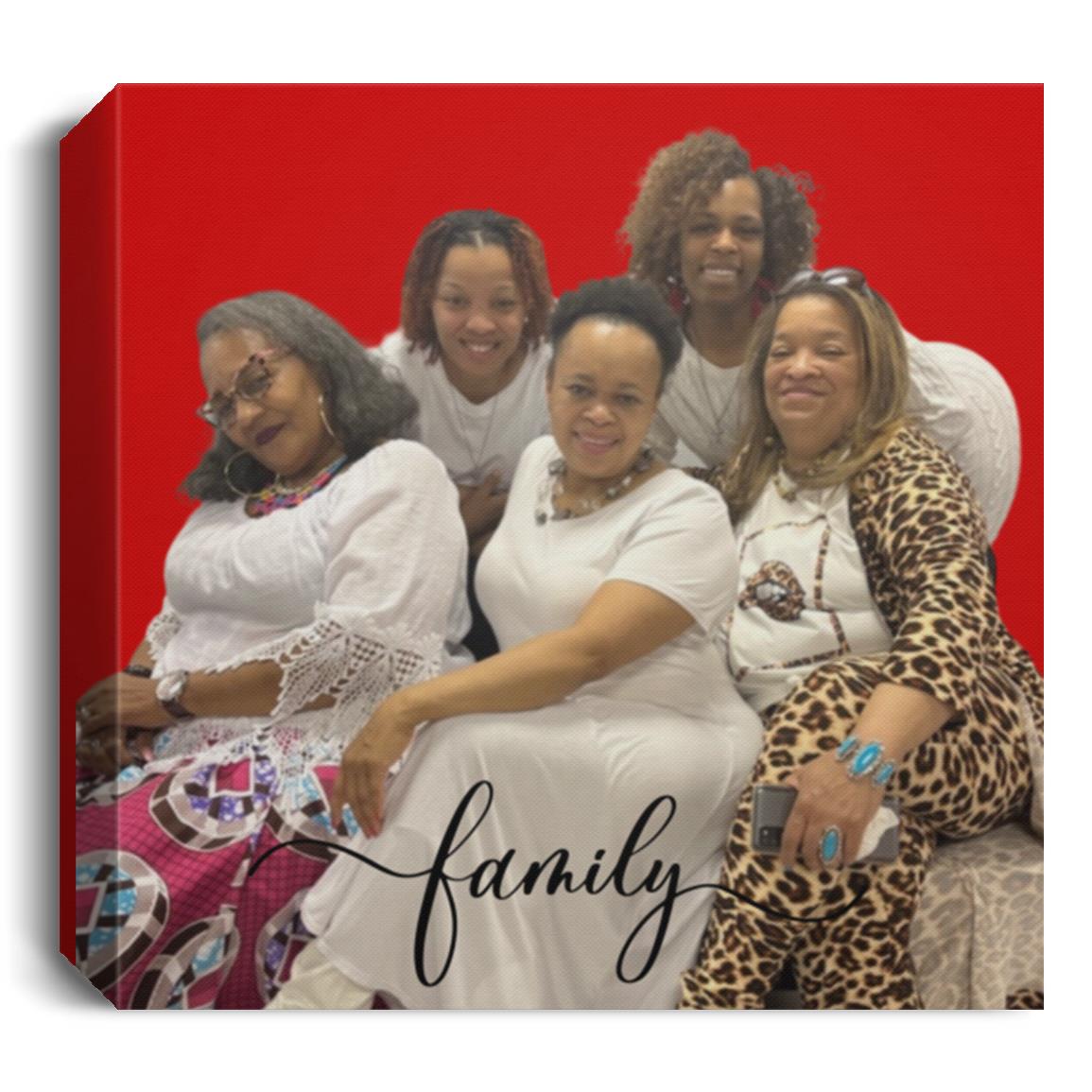 FAMILY  Deluxe Square Canvas