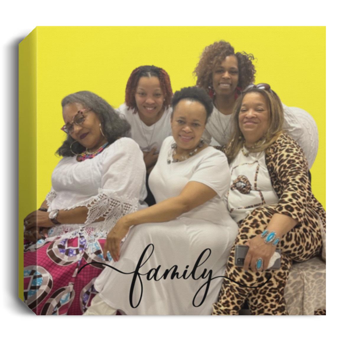 FAMILY  Deluxe Square Canvas