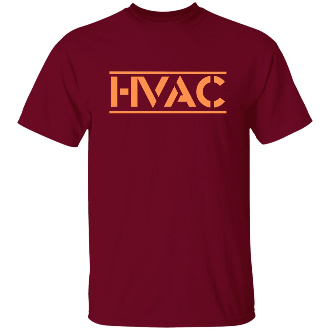 HVAC / ORANGE LETTERS G500 5.3 oz. T-Shirt