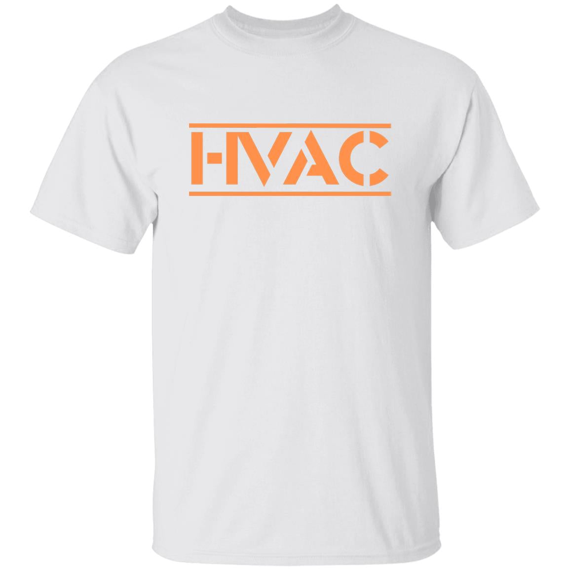 HVAC / ORANGE LETTERS G500 5.3 oz. T-Shirt