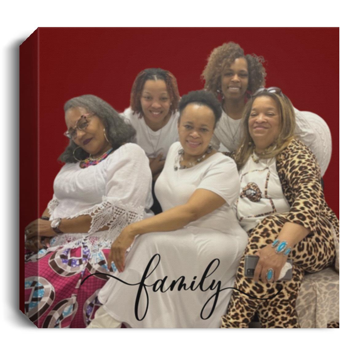 FAMILY  Deluxe Square Canvas