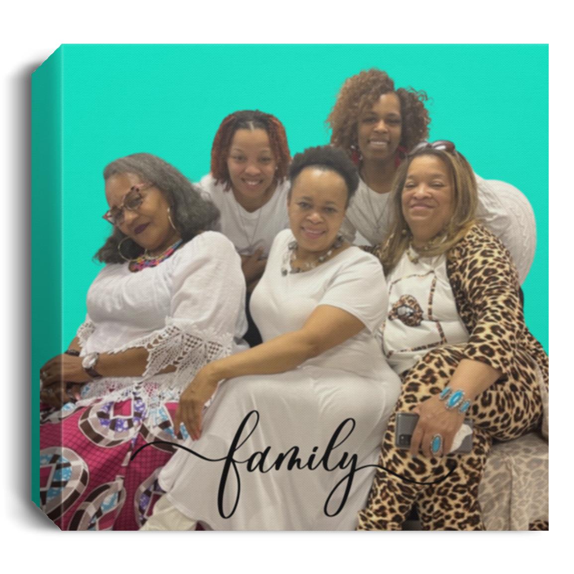 FAMILY  Deluxe Square Canvas