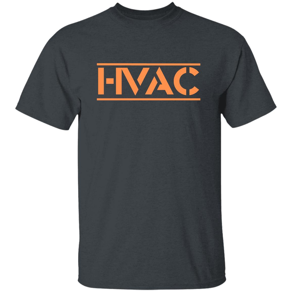 HVAC / ORANGE LETTERS G500 5.3 oz. T-Shirt