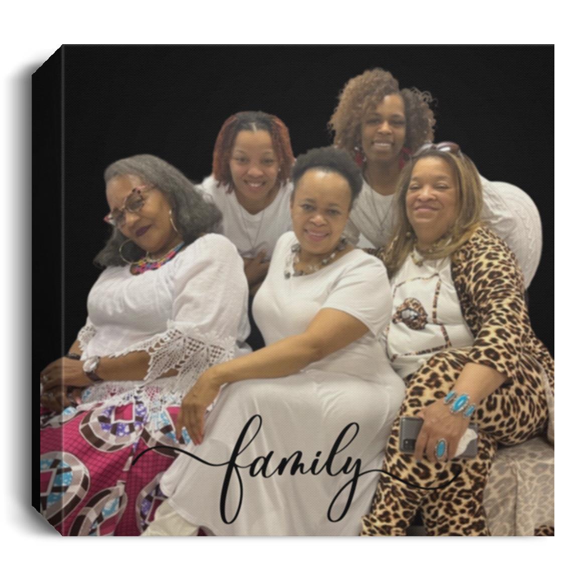 FAMILY  Deluxe Square Canvas