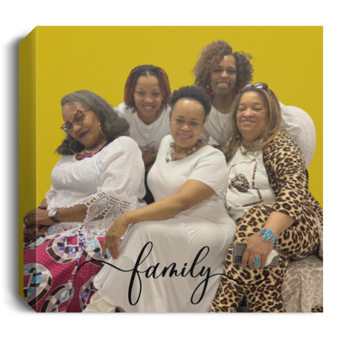 FAMILY  Deluxe Square Canvas