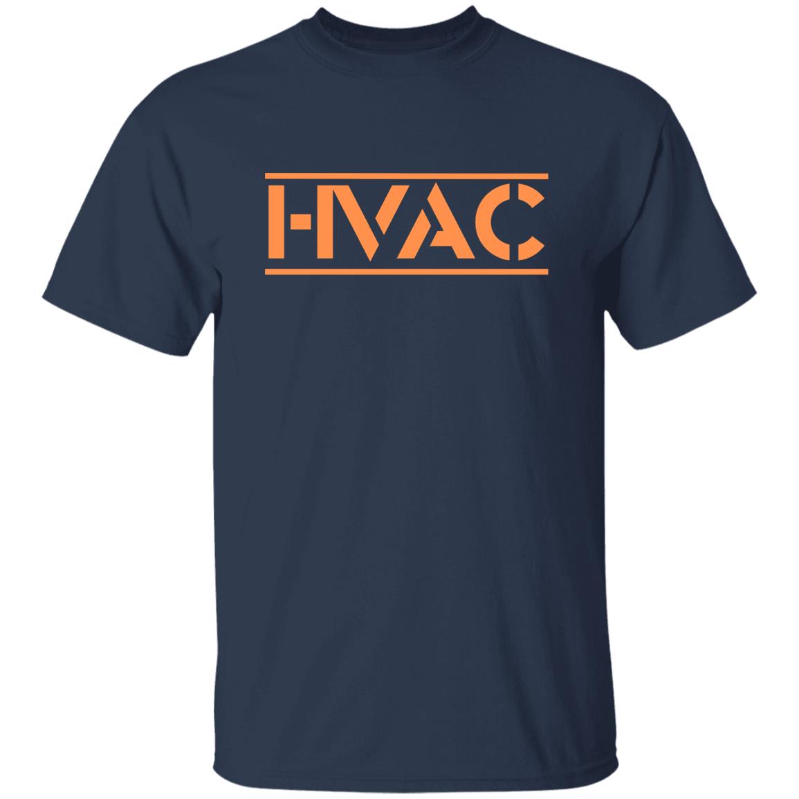 HVAC / ORANGE LETTERS G500 5.3 oz. T-Shirt