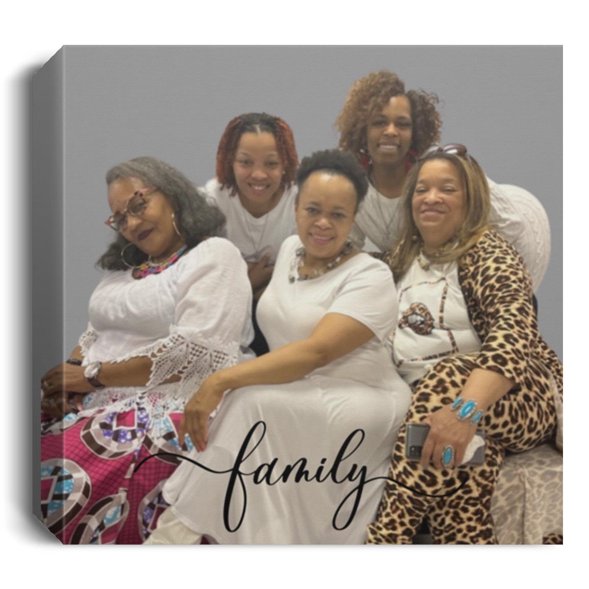 FAMILY  Deluxe Square Canvas