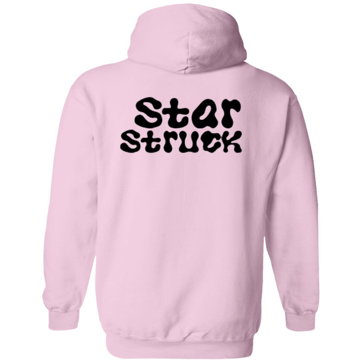 STAR STRUCK Pullover Hoodie front & Back