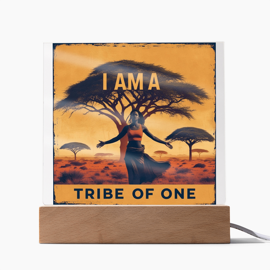 Tribe of One Acrylic Plaque