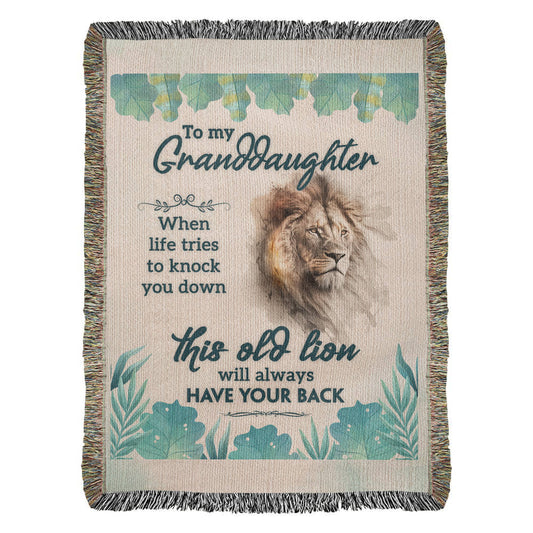 Granddaughter I Love You! 60x80 Blanket