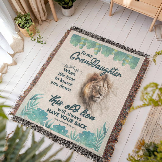 Granddaughter I Love You! 60x80 Blanket