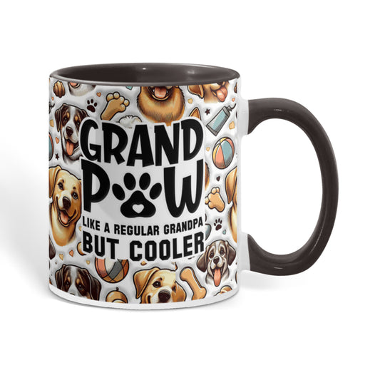 Grand Paw Mug for Cool Grandpa