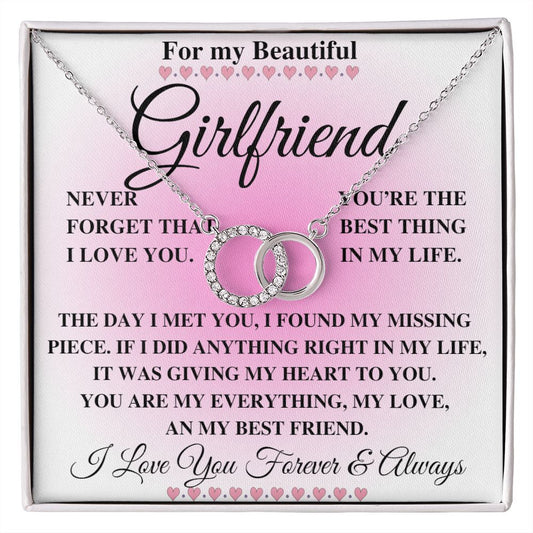 PERFECT PAIR NECKLACE to my GIRLFRIEND