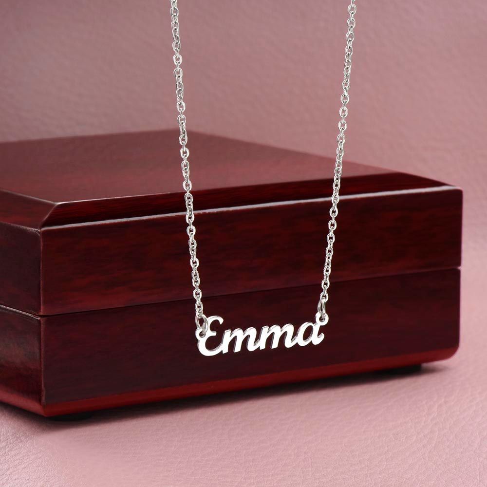 BIRTHDAY / CUSTOM NAME NECKLACE to my DAUGHTER