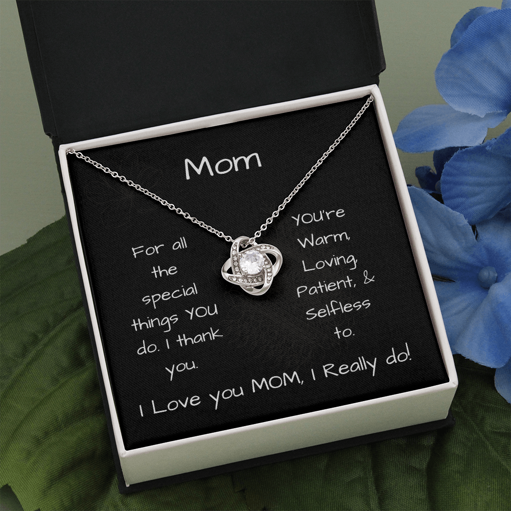 LOVE KNOT NECKLACE FOR MY MOM